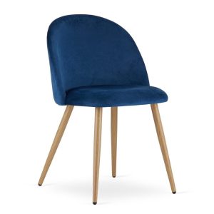 Krzesło BELLO – aksamit granat x 1 204469 Krzesło BELLO – aksamit granat x 1 204469