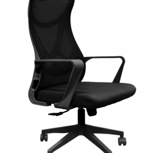 Krzesło biurowe ergonomiczne regulowane obrotowe KB113 czarne 869780 Krzesło biurowe ergonomiczne regulowane obrotowe KB113 czarne 869780