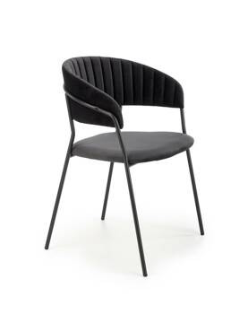 Krzesło Black Glam czarne 169713