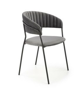 Krzesło Black Glam szare 169691 Krzesło Black Glam szare 169691