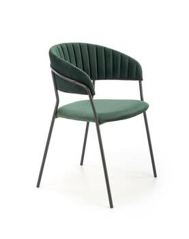Krzesło Black Glam zielone 169702