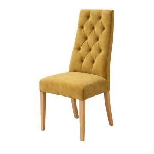 Krzesło Chesterfield KCH-8 Musztardowy Zoya 13 995308 Krzesło Chesterfield KCH-8 Musztardowy Zoya 13 995308
