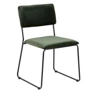 Krzesło Cortina tapicerowane, tkanina Forest green 68 756147 Krzesło Cortina tapicerowane, tkanina Forest green 68 756147