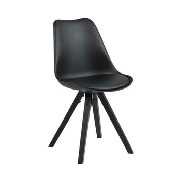 Krzesło Dima black z tworzywa 90288