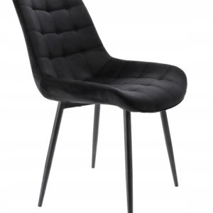 Krzesło Do Jadalni Kuchni Salonu Misty Czarne 792362