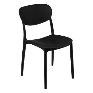 Krzesło do jadalni plastikowe, 46 x 54,5 x 79 cm 239628 Krzesło do jadalni plastikowe, 46 x 54,5 x 79 cm 239628