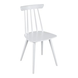 Krzesło drewniane Modern patyczak białe 15386 Krzesło drewniane Modern patyczak białe 15386
