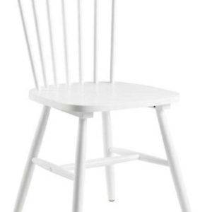 KRZESŁO DREWNIANE Riano białe minimalistyczne klasyczne 351022 KRZESŁO DREWNIANE Riano białe minimalistyczne klasyczne 351022