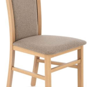 Krzesło drewniane tapicerowane dąb artisan – Xyax 233955 Krzesło drewniane tapicerowane dąb artisan – Xyax 233955