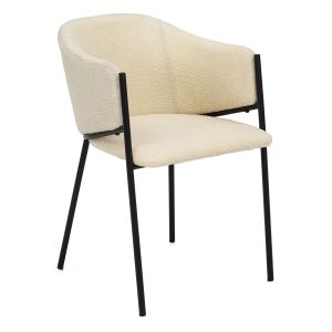 Krzesło Glamour DC-2144 quelle, czarne nogi, beż #3 781905 Krzesło Glamour DC-2144 quelle, czarne nogi, beż #3 781905