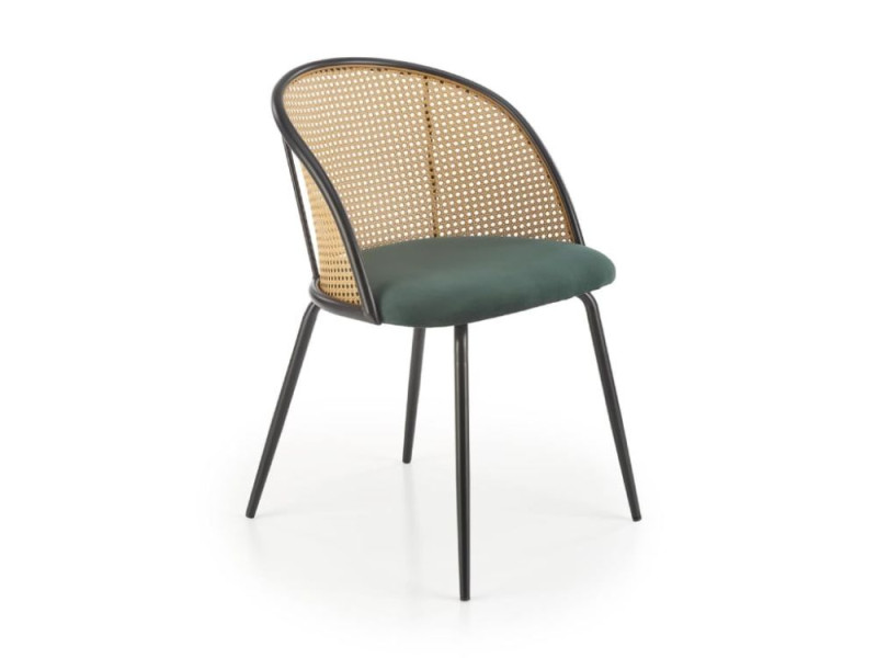 Krzesło K508 VELVET zielone 841101