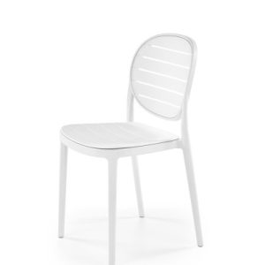 Krzesło K529 białe z tworzywa PVC 1004554 Krzesło K529 białe z tworzywa PVC 1004554