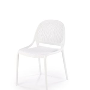 Krzesło K532 białe z tworzywa PVC 1003166 Krzesło K532 białe z tworzywa PVC 1003166
