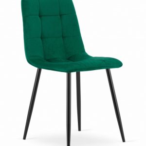 Krzesło KARA – ciemna zieleń aksamit x 1 204437 Krzesło KARA – ciemna zieleń aksamit x 1 204437