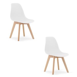 Krzesło KITO – białe x 2 314185 Krzesło KITO – białe x 2 314185