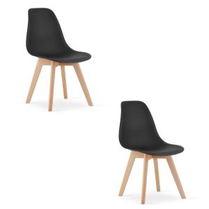 Krzesło KITO – czarne x 2 314211 Krzesło KITO – czarne x 2 314211