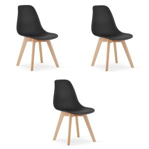 Krzesło KITO – czarne x 3 314173 Krzesło KITO – czarne x 3 314173