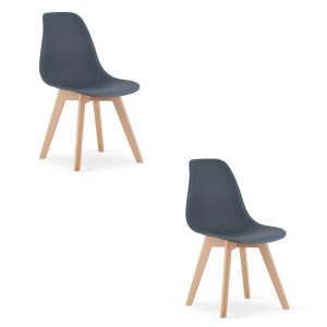 Krzesło KITO – dark slate x 2 783568 Krzesło KITO – dark slate x 2 783568