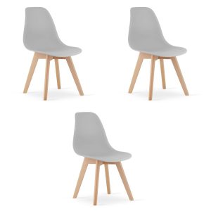 Krzesło KITO – szare x 3 314205 Krzesło KITO – szare x 3 314205