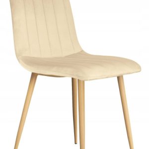 Krzesło Larosa Beżowe Wood 793497 Krzesło Larosa Beżowe Wood 793497