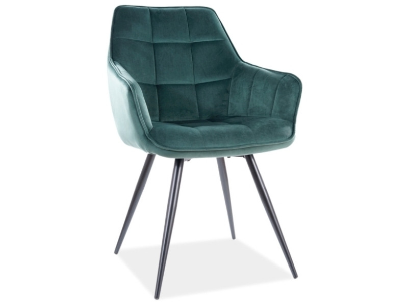 Krzesło LILIA VELVET zielone 865232
