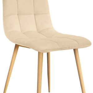 Krzesło Louis Beżowe Wood 793496 Krzesło Louis Beżowe Wood 793496