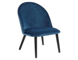 Krzesło Manley VIC navy blue tapicerowane 89176 Krzesło Manley VIC navy blue tapicerowane 89176