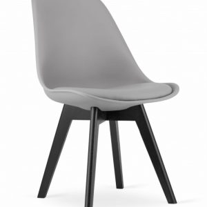 Krzesło MARK – szare / nogi czarne x 1 145820 Krzesło MARK – szare / nogi czarne x 1 145820