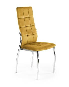 Krzesło Melani musztardowe velvet 159360