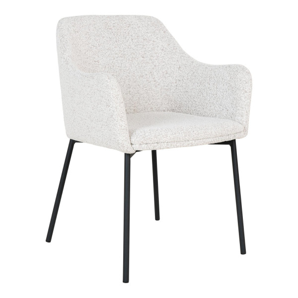 KRZESŁO Melilla BOUCLE białe w stylu skandynawskim 652411
