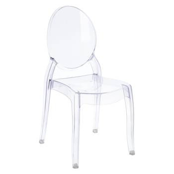 Krzesło Mia Elizabeth transparentne z tworzywa 70397
