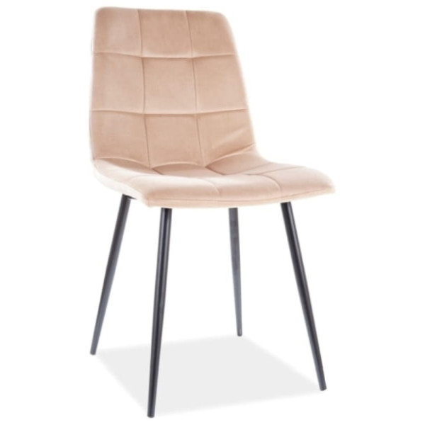 Krzesło MILA VELVET beżowe 924470