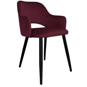 Krzesło Milano noga czarna MG0 120355 Krzesło Milano noga czarna MG0 120355