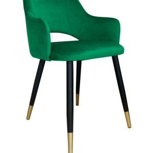 Krzesło Milano noga czarna/zło 120308 Krzesło Milano noga czarna/zło 120308