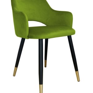 Krzesło Milano noga czarna/zło 120309 Krzesło Milano noga czarna/zło 120309