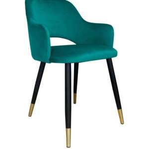 Krzesło Milano noga czarna/zło 120321 Krzesło Milano noga czarna/zło 120321