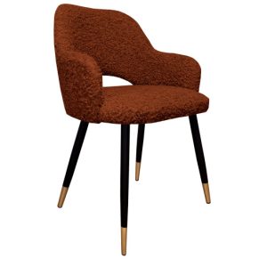 Krzesło Milano noga czarna/zło 290838 Krzesło Milano noga czarna/zło 290838