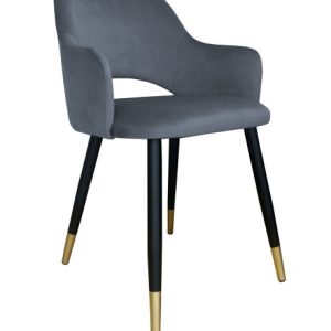 Krzesło Milano noga czarna/zło 120135 Krzesło Milano noga czarna/zło 120135