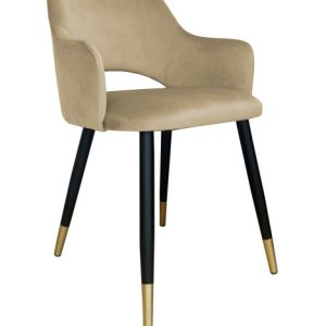 Krzesło Milano noga czarna/zło 120142 Krzesło Milano noga czarna/zło 120142