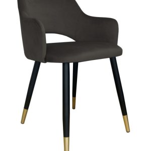 Krzesło Milano noga czarna/zło 120246 Krzesło Milano noga czarna/zło 120246
