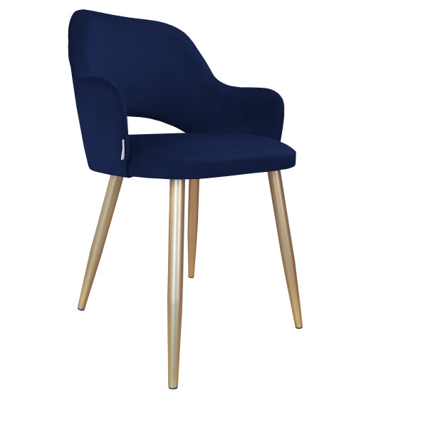 Krzesło Milano noga złota MG16 125778