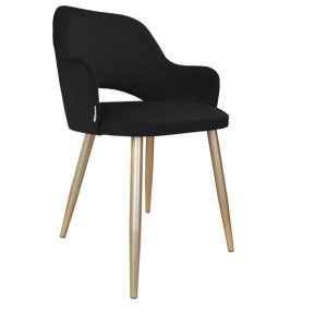 Krzesło Milano noga złota MG19 125975 Krzesło Milano noga złota MG19 125975