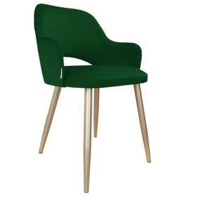 Krzesło Milano noga złota MG25 125972 Krzesło Milano noga złota MG25 125972