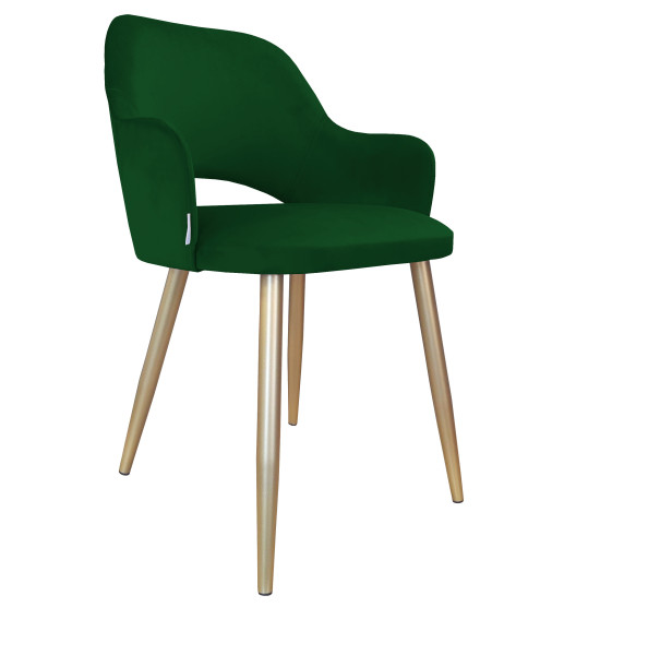 Krzesło Milano noga złota MG25 125972