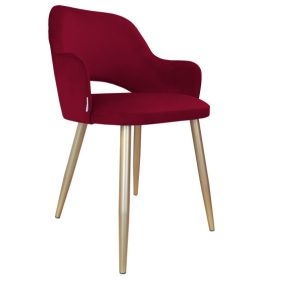 Krzesło Milano noga złota MG31 125960 Krzesło Milano noga złota MG31 125960
