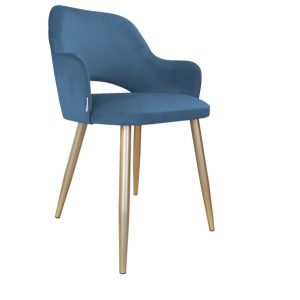 Krzesło Milano noga złota MG33 125802 Krzesło Milano noga złota MG33 125802
