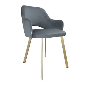 Krzesło Milano noga złota PROF 125830 Krzesło Milano noga złota PROF 125830