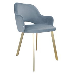 Krzesło Milano noga złota PROF 125968 Krzesło Milano noga złota PROF 125968