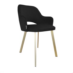 Krzesło Milano noga złota PROF 125777 Krzesło Milano noga złota PROF 125777