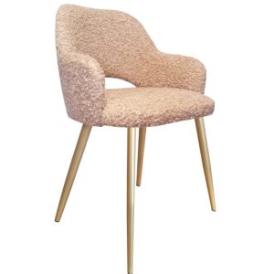 Krzesło Milano noga złota Rolf 266534 Krzesło Milano noga złota Rolf 266534